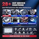 Autel MaxiCOM MK808 OBD2 Diagnosegerät mit Allen System- & Servicefunktionen inkl. Ölrückstellung, EPB, BMS, SAS, DPF, TPMS und IMMO (MD802+MaxiCheck Pro) - 4