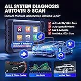 Autel MaxiCOM MK808 OBD2 Diagnosegerät mit Allen System- & Servicefunktionen inkl. Ölrückstellung, EPB, BMS, SAS, DPF, TPMS und IMMO (MD802+MaxiCheck Pro) - 5