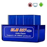 obdator ELM327 Mini Bluetooth OBD2 Scanner Automotive OBD OBDII (On-Board Diagnostics II) Code Reader, Car Engine Diagnostic Scan Tool for Android, PC - 2