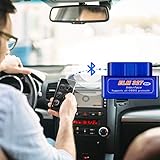 obdator ELM327 Mini Bluetooth OBD2 Scanner Automotive OBD OBDII (On-Board Diagnostics II) Code Reader, Car Engine Diagnostic Scan Tool for Android, PC - 3