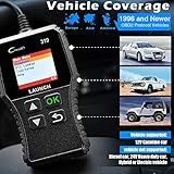 LAUNCH CR319 OBD2 Diagnosegerät OBD Fahrzeug Code-Scanner Fehlercodeleser unterstützt alle Autos mit OBDII/EOBD/CAN-Modi und 16-Pin OBDII-Schnittstelle Code Lesen und Löschen O2-Sensor/EVAP-Test - 5