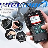 LAUNCH CR319 OBD2 Diagnosegerät OBD Fahrzeug Code-Scanner Fehlercodeleser unterstützt alle Autos mit OBDII/EOBD/CAN-Modi und 16-Pin OBDII-Schnittstelle Code Lesen und Löschen O2-Sensor/EVAP-Test - 7