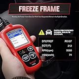 Autel obd2 Diagnosegerät AL319 EOBD Diagnose mit Funktionen：Fehlercode lesen und löschen,MIL prüfen,Spericherndaten(Freeze Frame) anzeigen,MIL ausschalten und DTC-Definition - 3