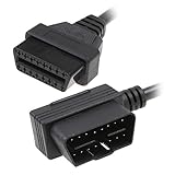 OBD-II OBD2 16Pin Stecker Verlängerung Kabel Stecker auf Buchse Verlängerungskabel Diagnostic- Extender 100cm - 4