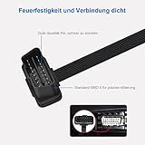 OBD2 16 Pin Verlängerung Kabel – Stecker auf Buchse Verlängerungskabel Diagnostizieren 30cm - 5