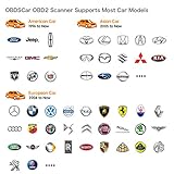 OBDScar OS601 OBD2 Diagnosegerät Automotive Motor Fehlercode-Leser CAN-Diagnosewerkzeuge (2019 Modell) - 4