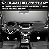 OBD2 Diagnosegerät, Nasharia Klassisch Verbesserter Universal USB Kabel Automotor Fehler-Code KFZ Auslesegerät Diagnose Scanner für alle OBD II/EOBD Protokoll Auto Fahrzeuge ab 1996 - 3