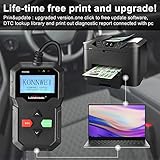 OBD2 Diagnosegerät, Nasharia Klassisch Verbesserter Universal USB Kabel Automotor Fehler-Code KFZ Auslesegerät Diagnose Scanner für alle OBD II/EOBD Protokoll Auto Fahrzeuge ab 1996 - 5