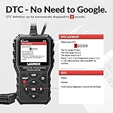 LAUNCH OBD2 Diagnosegerät CR529 KFZ Diagenosegerät Felercode auslesen,Auslesegerät Code Reader.MIL ausschalten,Echtzeitdaten und Speicherndaten Zeigen und drücken,O2 Sensor und EVAP Test usw - 4