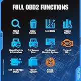 Autel AP200M OBD2-Diagnosegerät 6 Service Rücksteller EPB Öl LWS DPF etc, universal Obd2-Bluetooth-Adapter für ALLE Systeme, IOS & Android kompatibel (2020 Neueste) - 2