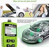 OBD2 Diagnosegerät, Diagnosegerät Auto OBD II Code Scanner Fahrzeug Fehlercodeleser arbeitet an Allen Autos mit OBD2 / EOBD/CAN-Modi und 16-Pin OBDII-Schnittstelle/Batterie Test - 6