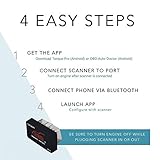 TONWON OBD2 Bluetooth Mini OBD2 KFZ Auto Interface Diagnosegerät für Android - 6