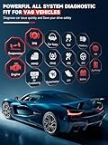 ANCEL VD700 Ganzes System OBD2 Diagnosegerät mit 8 Sonderfunktionen für VAG Fahrzeuge Diagnose OBD Scanner für Öl TPMS EPB TPS Reset Injektor Funktion SAS DPF Scan Tool - 2