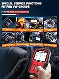 ANCEL VD700 Ganzes System OBD2 Diagnosegerät mit 8 Sonderfunktionen für VAG Fahrzeuge Diagnose OBD Scanner für Öl TPMS EPB TPS Reset Injektor Funktion SAS DPF Scan Tool - 4