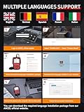 ANCEL VD700 Ganzes System OBD2 Diagnosegerät mit 8 Sonderfunktionen für VAG Fahrzeuge Diagnose OBD Scanner für Öl TPMS EPB TPS Reset Injektor Funktion SAS DPF Scan Tool - 9