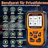 AUTOPHIX OM126P OBD2 Diagnosegerät Universal KFZ-Fehlercode-Lesegerät Auto Auslesegerät Diagnose Werkzeug Fahrzeug Codeleser Scanner Fehlerspeicher Auslesen Tester für OBDII Protokoll Deutsch - 2