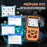 AUTOPHIX OM126P OBD2 Diagnosegerät Universal KFZ-Fehlercode-Lesegerät Auto Auslesegerät Diagnose Werkzeug Fahrzeug Codeleser Scanner Fehlerspeicher Auslesen Tester für OBDII Protokoll Deutsch - 7