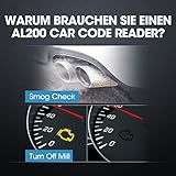 TOPDON AL200 OBD2 diagnosegerät Auto Universal OBD2-Scanner, kfz Fehlercode-Auslesegerät Fehlercode auslesen/löschen, Überprüfung der I/M-Bereitschaft - 4