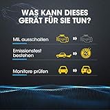 TOPDON AL200 OBD2 diagnosegerät Auto Universal OBD2-Scanner, kfz Fehlercode-Auslesegerät Fehlercode auslesen/löschen, Überprüfung der I/M-Bereitschaft - 6