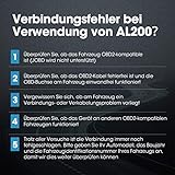 TOPDON AL200 OBD2 diagnosegerät Auto Universal OBD2-Scanner, kfz Fehlercode-Auslesegerät Fehlercode auslesen/löschen, Überprüfung der I/M-Bereitschaft - 7