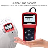 Hotloop V319 OBD2-Codeleser, OBD2-Lesegerät Verbesserter Universalautomotor-Fehlercodeleser, Auto-CAN-Fahrzeugdiagnosescan-Tool für OBDII-Protokollautos seit 1996 - 6
