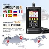 THK01 OBD2 Scanner OBD2 Diagnosegerät Universal Auto Diagnosegerät Fehlercodeleser mit vollen OBD2-Funktionen für Allen Autos mit OBD2 / EOBD/CAN-Modi und 16-Pin OBDII-Schnittstelle - 5