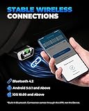 Bluetooth OBD2-Scanner TT TOPDON SmartDiag Mini OBD2 Bluetooth-Autodiagnose-Scanner mit Allen Systemdiagnosen, 16 Reset- und Wartungsdiensten, Allen OBD2-Funktionen, AutoVIN - 5