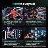 Launch Globel CRP123X obd2 Diagnosegerät KFZ-Codeleser für die ABS SRS Motor und Getriebe - 9