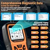 AUTOPHIX OBD2-Scanner, verbesserte OM126P Fahrzeugcodeleser, Auto-Diagnose-Kontrollleuchte für alle OBDII-Autos nach 1996 [Upgrade-Version] - 5