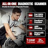 Autel Maxicom MK808 OBD2 Scanner Diagnosegerät mit allen System- & Servicefunktionen inklusive Öl-Reset, EPB, BMS, SAS, DPF, TPM und IMMO (MD802+ MaxiCheck Pro) - 10