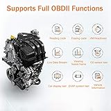 ANCEL EU410PRO OBD2 Diagnosegerät, Universal Automotor Fehler-Code Scanner O2 Sensor EVAP Systeme Scanner mit Voll OBD2 Funktionen - 3