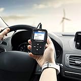 ANCEL EU410PRO OBD2 Diagnosegerät, Universal Automotor Fehler-Code Scanner O2 Sensor EVAP Systeme Scanner mit Voll OBD2 Funktionen - 6
