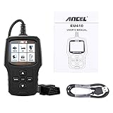 ANCEL EU410PRO OBD2 Diagnosegerät, Universal Automotor Fehler-Code Scanner O2 Sensor EVAP Systeme Scanner mit Voll OBD2 Funktionen - 7