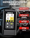 thinkcar THINKOBD 100 OBD2 Diagnosegerät,Verbesserter Universal USB Codeleser CAN-Scan-Tool mit Full OBDII Funktionen, Diagnosegerät Auto für Alle OBDII Protokoll - 8