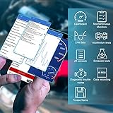 WELIKERA OBD2-Diagnosegerät Bluetooth-Adapter Auto-Diagnose Wireless-Scanner - Car Code Reader OBDⅡ Stecker Gerätescanner für iPhone iOS und Android Smartphone - 4