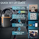 WELIKERA OBD2-Diagnosegerät Bluetooth-Adapter Auto-Diagnose Wireless-Scanner - Car Code Reader OBDⅡ Stecker Gerätescanner für iPhone iOS und Android Smartphone - 7