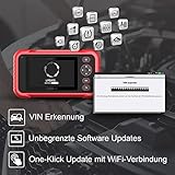 LAUNCH Europe CRP 129 EVO OBD2 Diagnosegerät Auto Auslesegerät Kfz-Diagnose EOBD Tester 4 Systemen Motor, ABS, SRS, Automatik Getriebe + 7 Service Funktionen mit Touchscreen WiFi Update / Android - 4