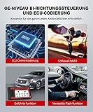 OBD2 Diagnosegerät, ThinkTool PD8 OBDII Scanner mit AutoVIN, 2021Neue Version KFZ Fehlerauslesegerät mit 34 Wartungsdiensten und Vollsystem Vollfunktion + Wartungsfunktion -Immer Kostenlos - 4