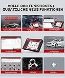 OBD2 Diagnosegerät, ThinkTool PD8 OBDII Scanner mit AutoVIN, 2021Neue Version KFZ Fehlerauslesegerät mit 34 Wartungsdiensten und Vollsystem Vollfunktion + Wartungsfunktion -Immer Kostenlos - 5
