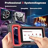 thinkcar OBD2 Diagnosegerät, Plus S2 OBD2 Bluetooth Adapter,2021Neue Version KFZ Auslesegerät mit 28 Wartungsdiensten und 3 Systemdiagnosen (Motor/ABS/SRS) Öl-Reset/EPB Kostenlose Nutzung (Rot) - 2