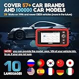LAUNCH CRP123X OBD2 Diagnosegerät, Fehlercode-Scanner, professioneller Kfz-Codeleser für Motorgetriebe, ABS, SRS, mit AutoVIN-Service, WLAN-Updates - 6