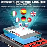 Launch CRP909E OBD2 Diagnosegerät für Vollständige System, Diagnosegerät Auto mit 26 Rücksetzfunktionen, Codeleser, SAS, TPMS, DPF, BMS, IMMO, ABS-Entlüftung, Auto VIN usw, Auto diagnose scan tool - 9