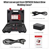 Launch CRP909E OBD2 Diagnosegerät für Vollständige System, Diagnosegerät Auto mit 26 Rücksetzfunktionen, Codeleser, SAS, TPMS, DPF, BMS, IMMO, ABS-Entlüftung, Auto VIN usw, Auto diagnose scan tool - 6