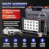 Autel OBD2 Diagnosegerät MaxiPRO MP808TS Diagnostic Tool kompletter TPMS Service und diagnostische Funktionen mit WiFi und Bluetooth (Upgrade von DS808K MP808K UND MS906) - 9