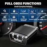 TOPDON obd2 Bluetooth Adapter SmartDiag Mini,Auto Diagnosegerät mit systemweite Diagnosen und 15 Sonderfunktionen, vollständige obd2 Funktionen, AutoVIN für Android und iOS - 3