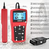 TESECU OBD2 Diagnosegerät, Fehlerauslesegerät kfz, Auto OBD II Code Scanner Fahrzeug Fehlercodeleser für alle OBDII Protokoll Autos - 3