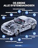 mucar Obd2 Diagnosegerät Für Alle Fahrzeuge,VO6 Diagnosegerät Auto Mit Alle Systemdiagnosen&28 Servicefunktionen Für Immer Frei,OBD diagnose mit Bluetooth,Kostenloses Upgrade (ROT) - 4