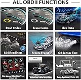 EDIAG YA101 obd2 diagnosegerät, Automotor Fehler-Code Scanner für Europäische OBD II/EOBD Protokolle nach 2000, Auto diagnose scan tool ​für alle fahrzeuge - 2