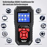 KONNWEI OBD2 Diagnosegerät Universal KFZ-Fehlercode-Lesegerät für Europäische OBD II/EOBD Protokolle nach 2003 - 2