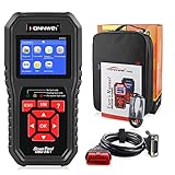 KONNWEI OBD2 Diagnosegerät Universal KFZ-Fehlercode-Lesegerät für Europäische OBD II/EOBD Protokolle nach 2003 - 7